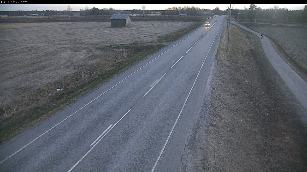 Weather Camera Image Road 8 Mustasaari, Koivulahti, Mustasaari, Pohjanmaa