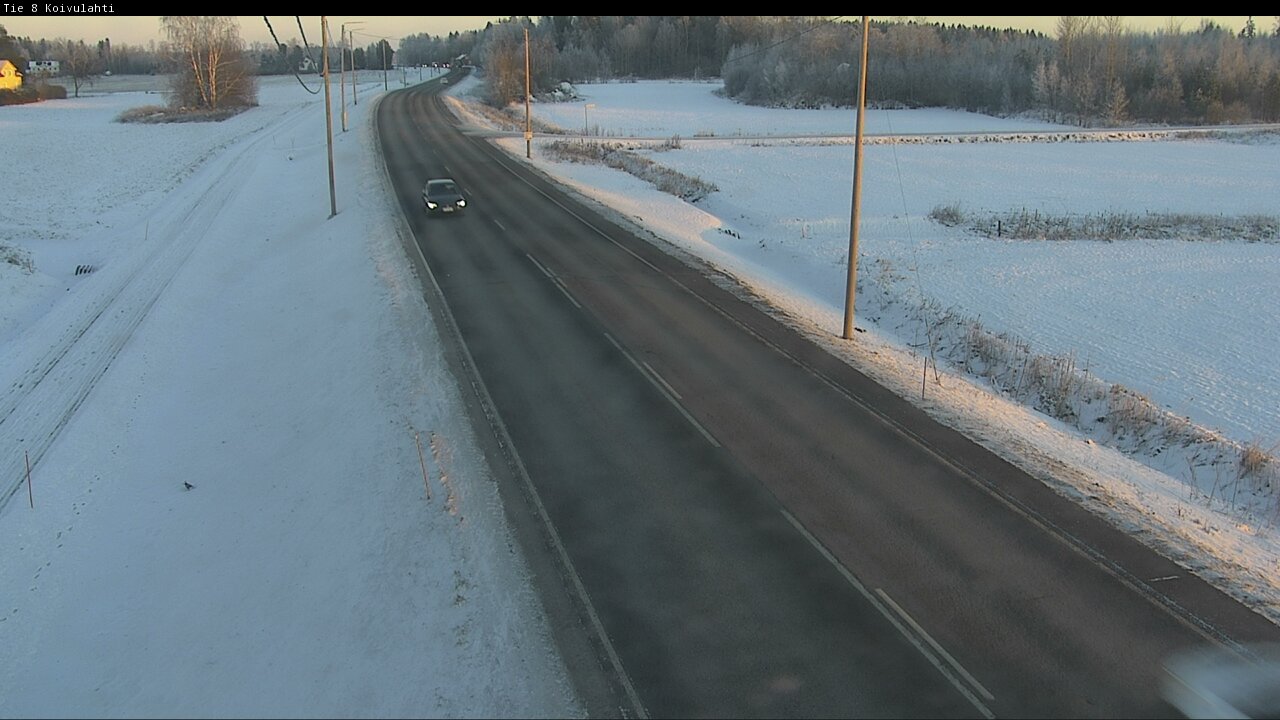 Weather Camera Image Väg 8 Korsholm, Kvevlax, Mustasaari, Pohjanmaa