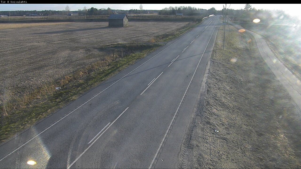 Weather Camera Image Road 8 Mustasaari, Koivulahti, Mustasaari, Pohjanmaa