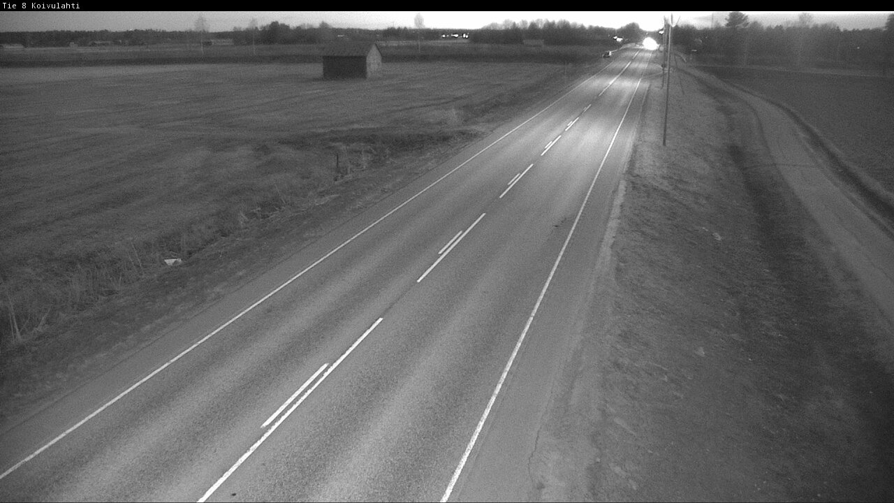Weather Camera Image Road 8 Mustasaari, Koivulahti, Mustasaari, Pohjanmaa