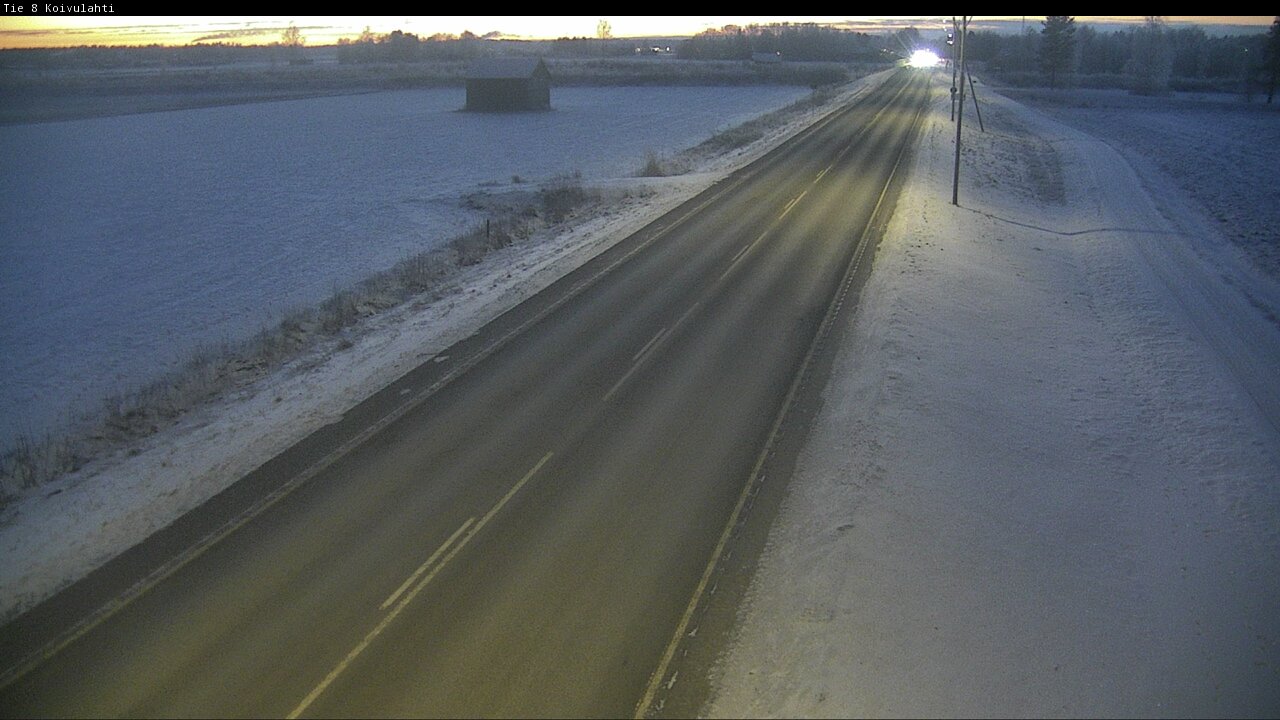 Weather Camera Image Väg 8 Korsholm, Kvevlax, Mustasaari, Pohjanmaa