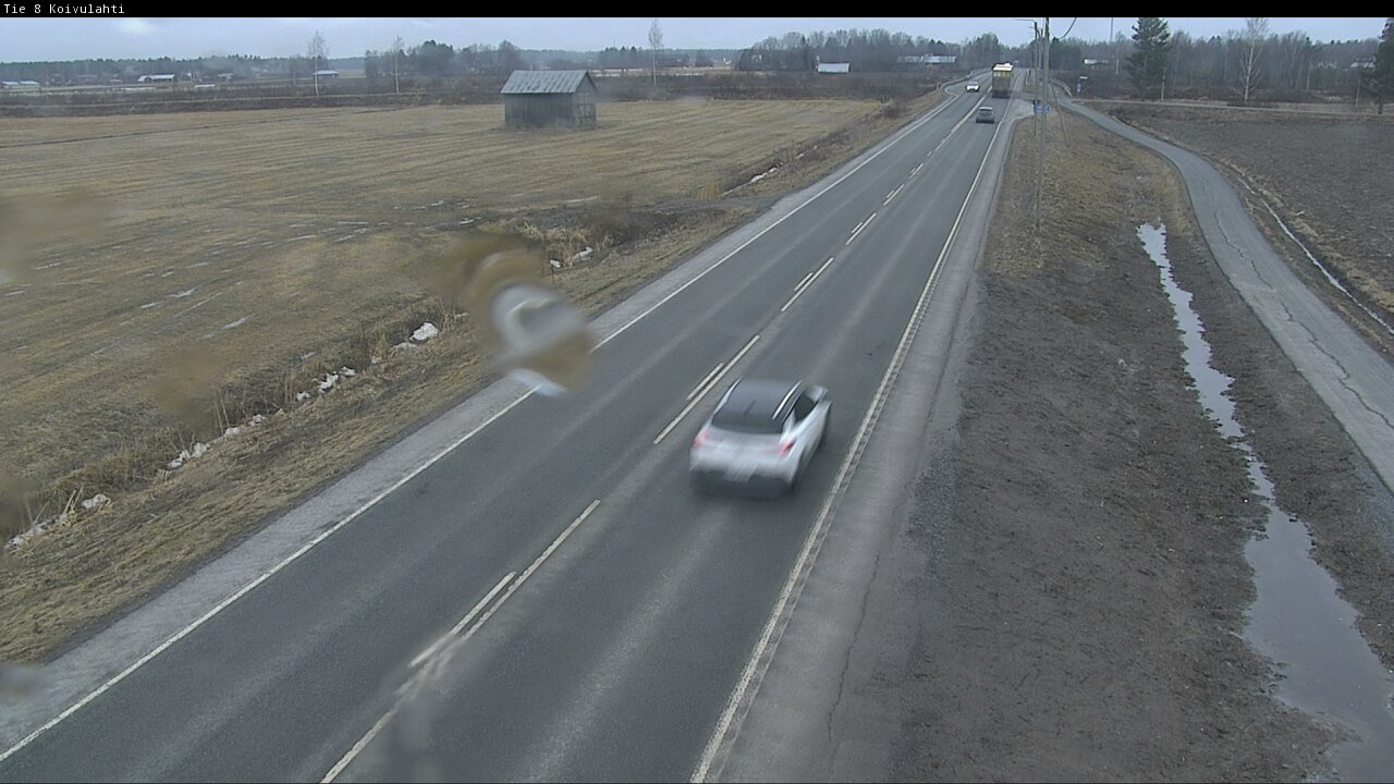 Weather Camera Image Väg 8 Korsholm, Kvevlax, Mustasaari, Pohjanmaa
