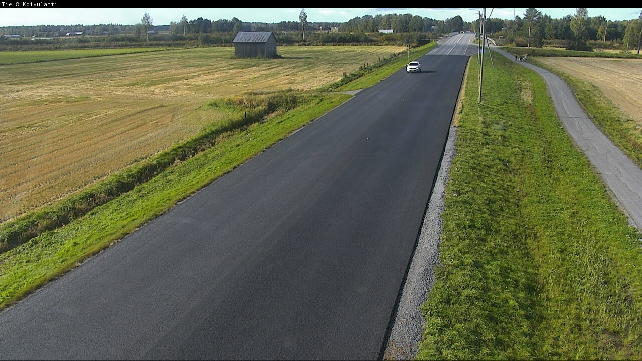 Weather Camera Image Road 8 Mustasaari, Koivulahti, Mustasaari, Pohjanmaa