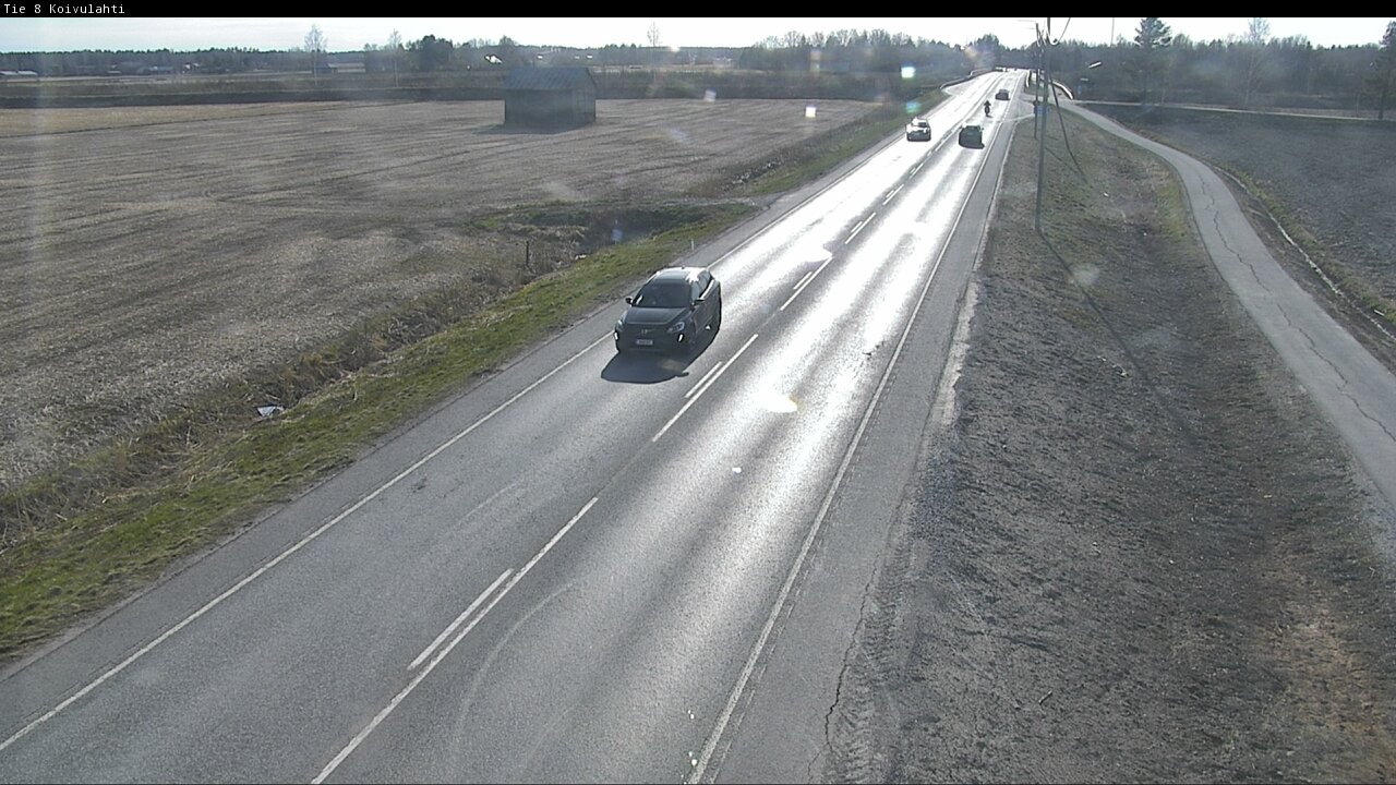 Weather Camera Image Road 8 Mustasaari, Koivulahti, Mustasaari, Pohjanmaa