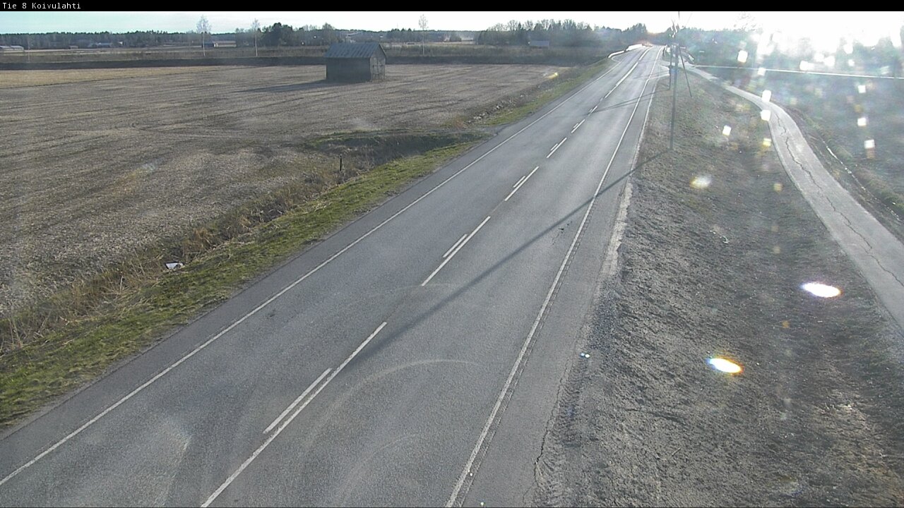 Weather Camera Image Road 8 Mustasaari, Koivulahti, Mustasaari, Pohjanmaa