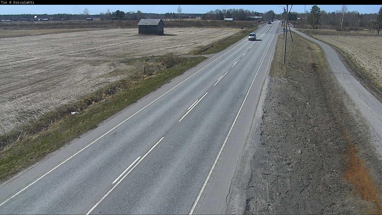 Weather Camera Image Road 8 Mustasaari, Koivulahti, Mustasaari, Pohjanmaa
