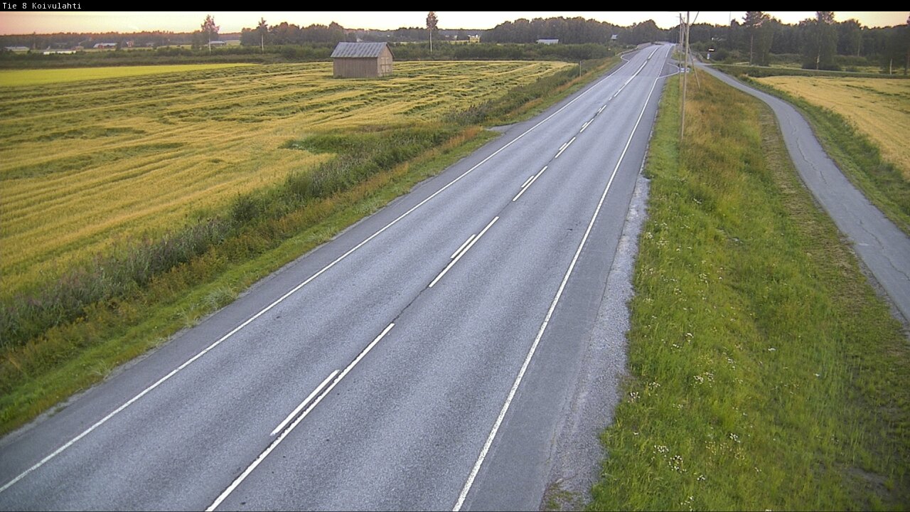 Weather Camera Image Road 8 Mustasaari, Koivulahti, Mustasaari, Pohjanmaa