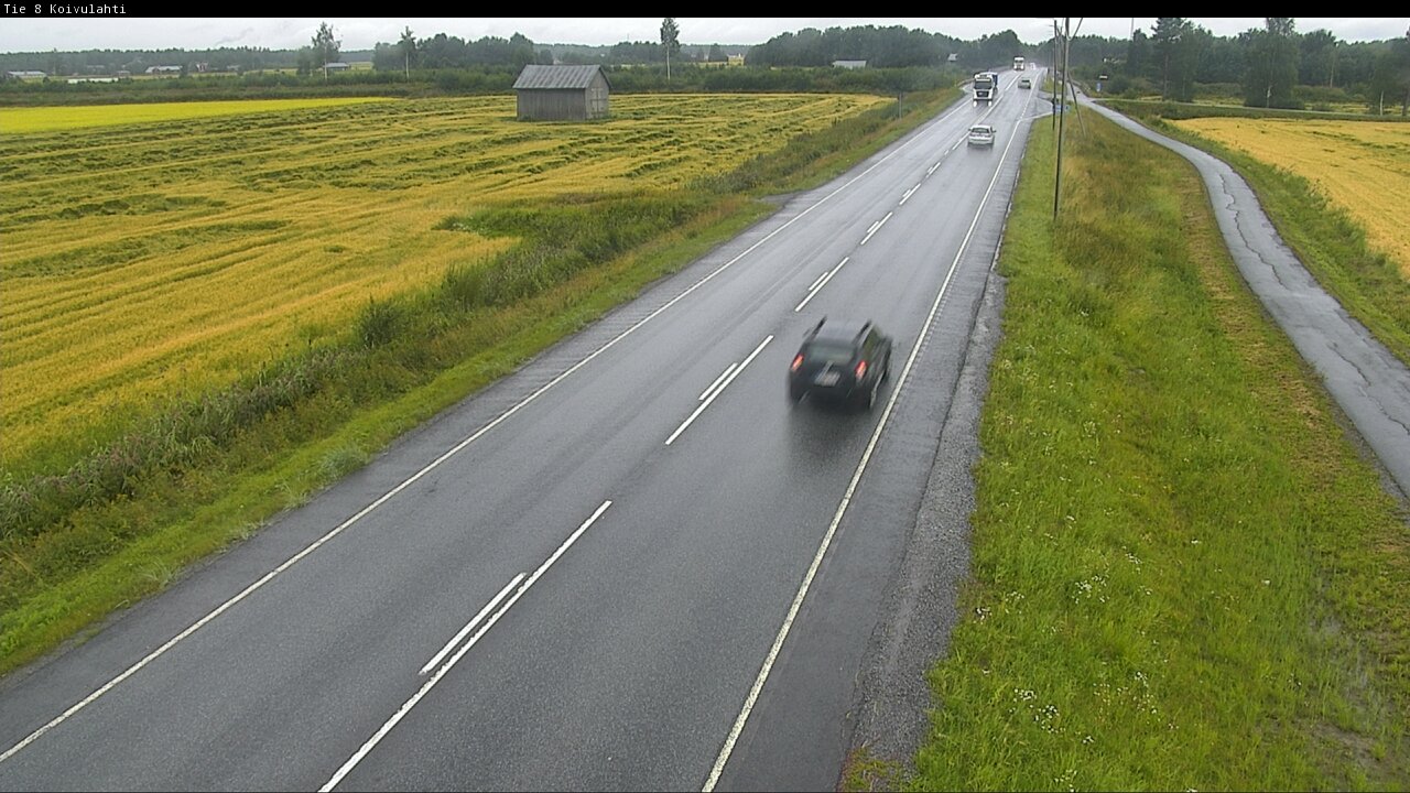 Weather Camera Image Väg 8 Korsholm, Kvevlax, Mustasaari, Pohjanmaa