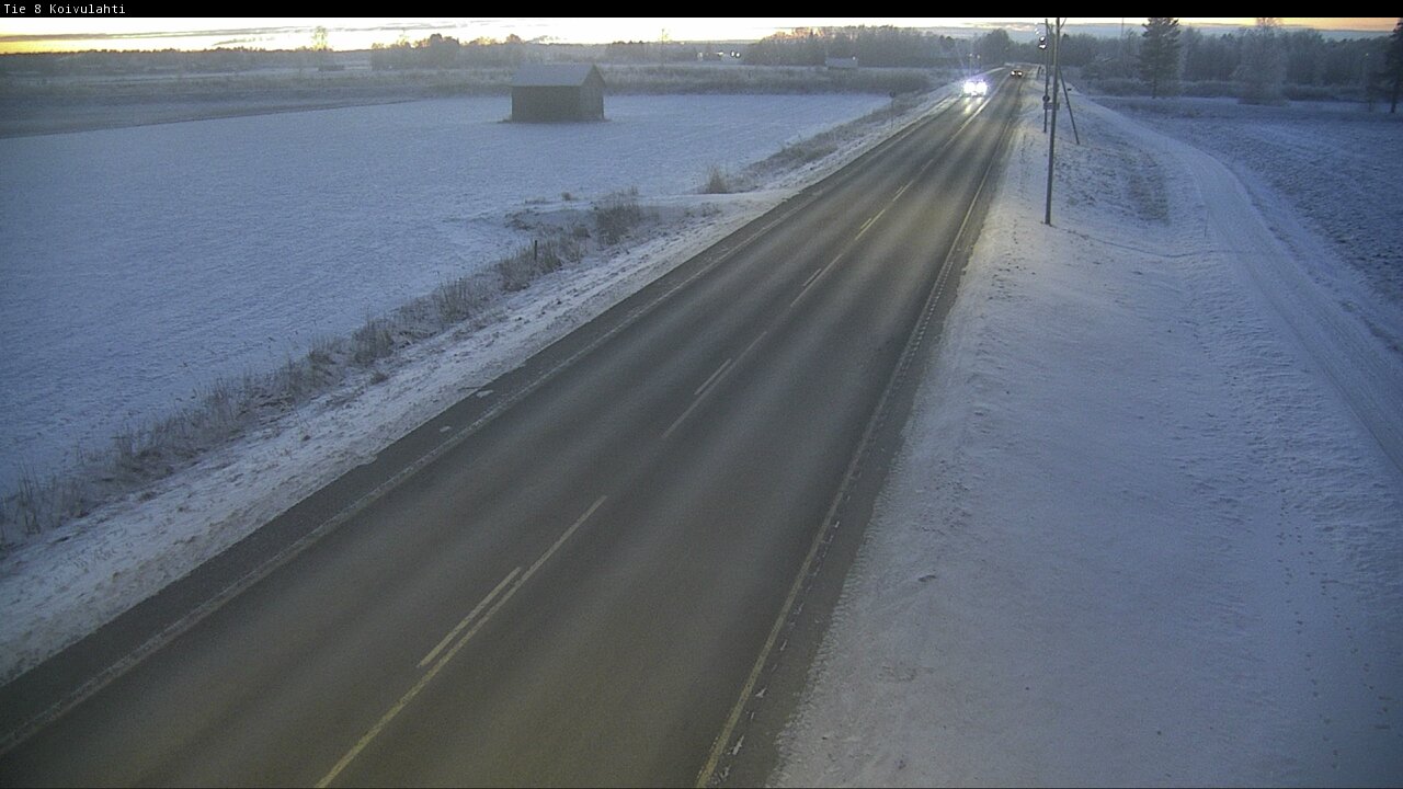 Weather Camera Image Väg 8 Korsholm, Kvevlax, Mustasaari, Pohjanmaa