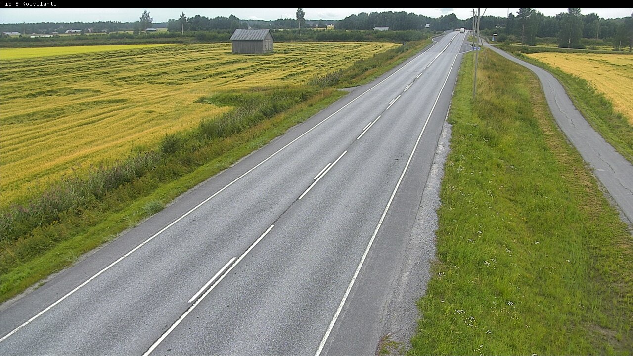 Weather Camera Image Road 8 Mustasaari, Koivulahti, Mustasaari, Pohjanmaa