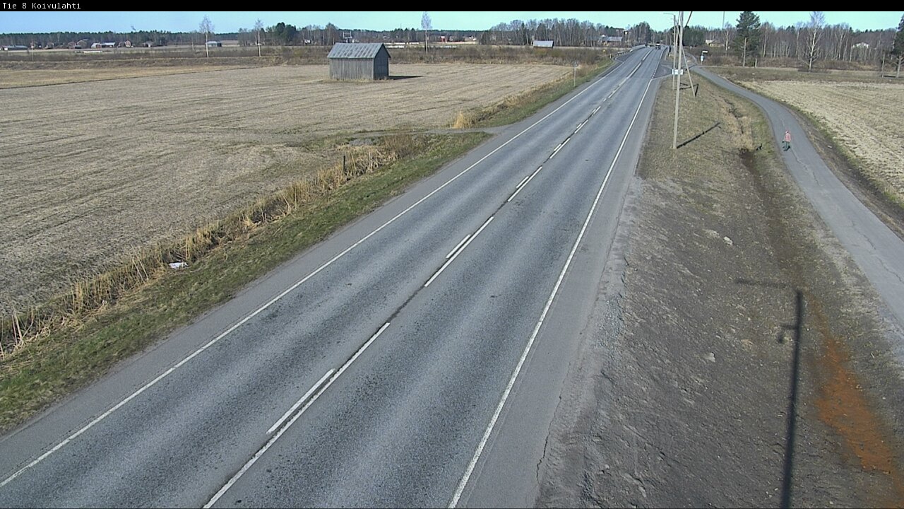 Weather Camera Image Road 8 Mustasaari, Koivulahti, Mustasaari, Pohjanmaa