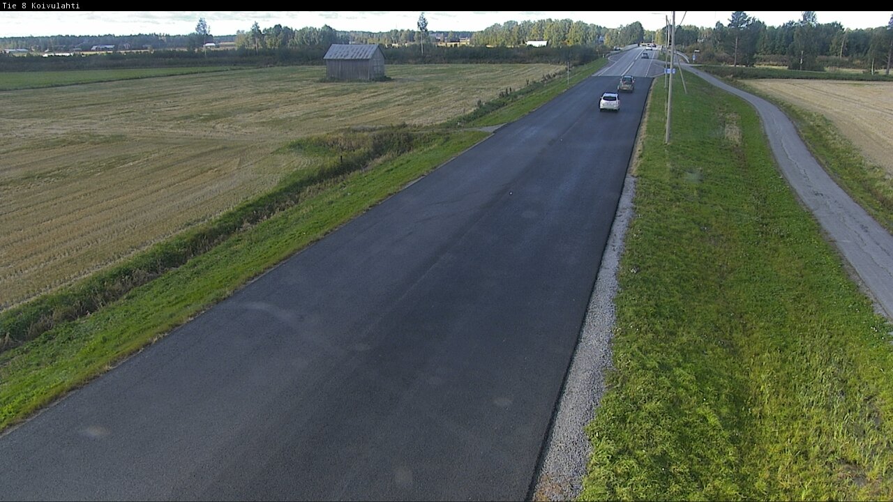 Weather Camera Image Road 8 Mustasaari, Koivulahti, Mustasaari, Pohjanmaa
