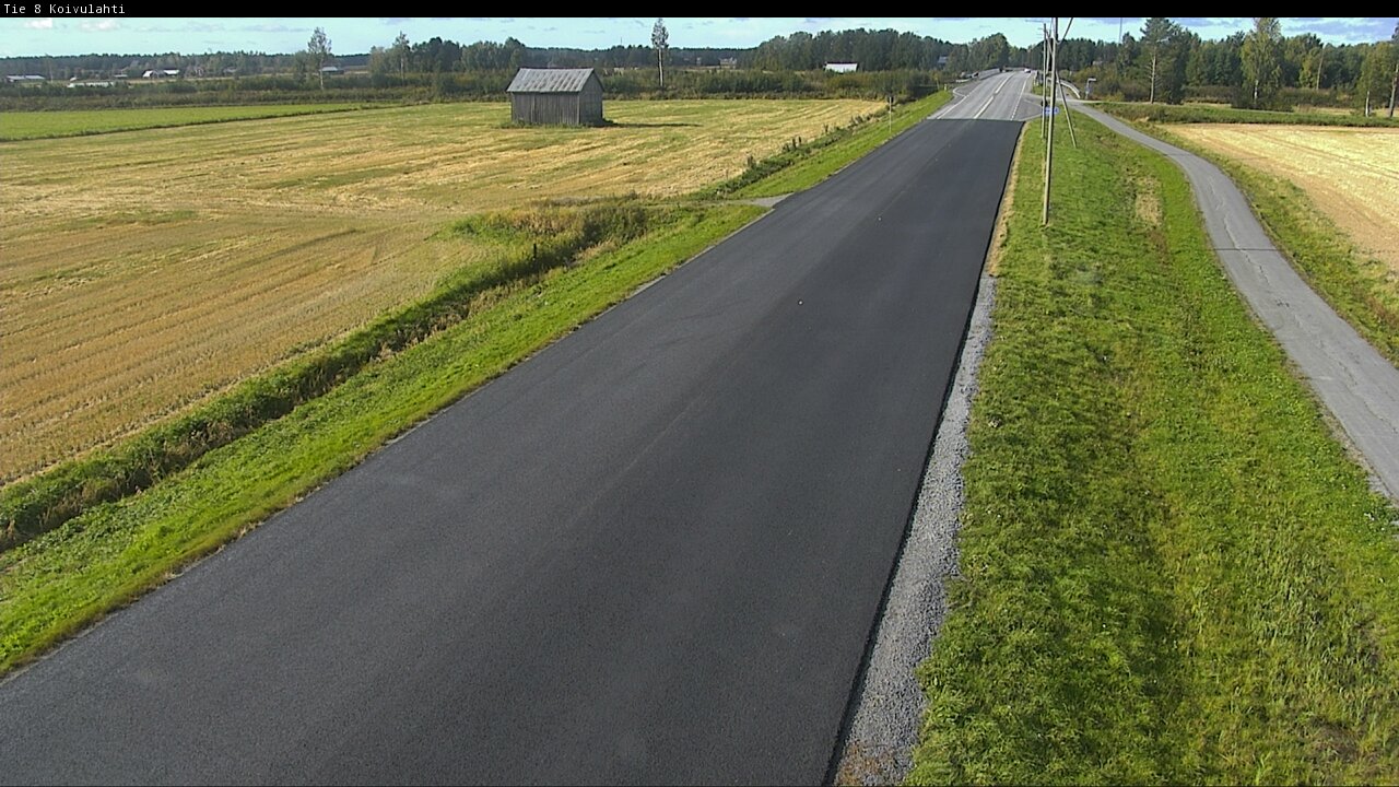 Weather Camera Image Road 8 Mustasaari, Koivulahti, Mustasaari, Pohjanmaa