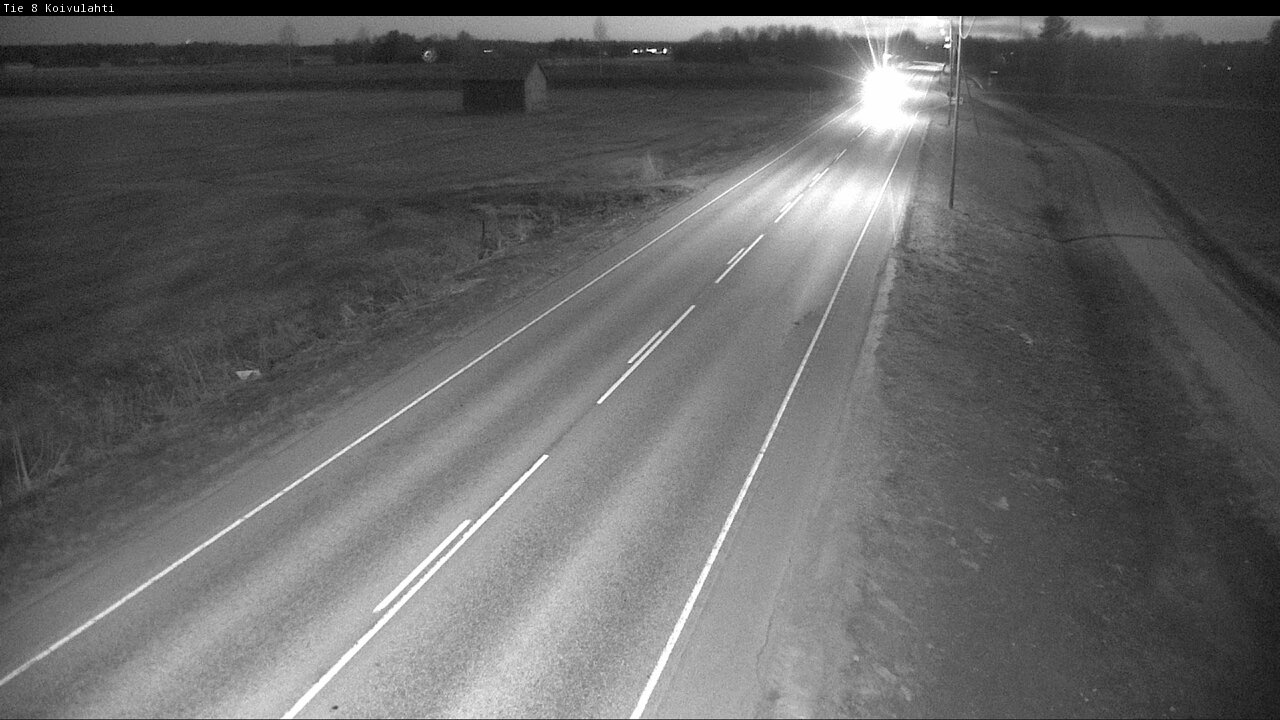 Weather Camera Image Road 8 Mustasaari, Koivulahti, Mustasaari, Pohjanmaa
