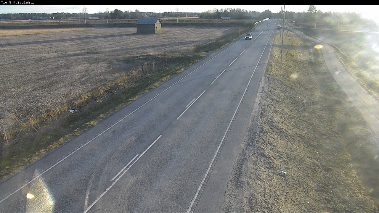 Weather Camera Image Road 8 Mustasaari, Koivulahti, Mustasaari, Pohjanmaa