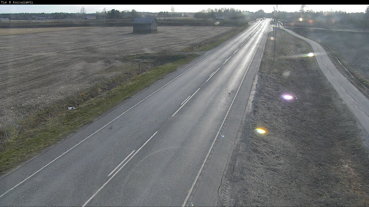 Weather Camera Image Road 8 Mustasaari, Koivulahti, Mustasaari, Pohjanmaa