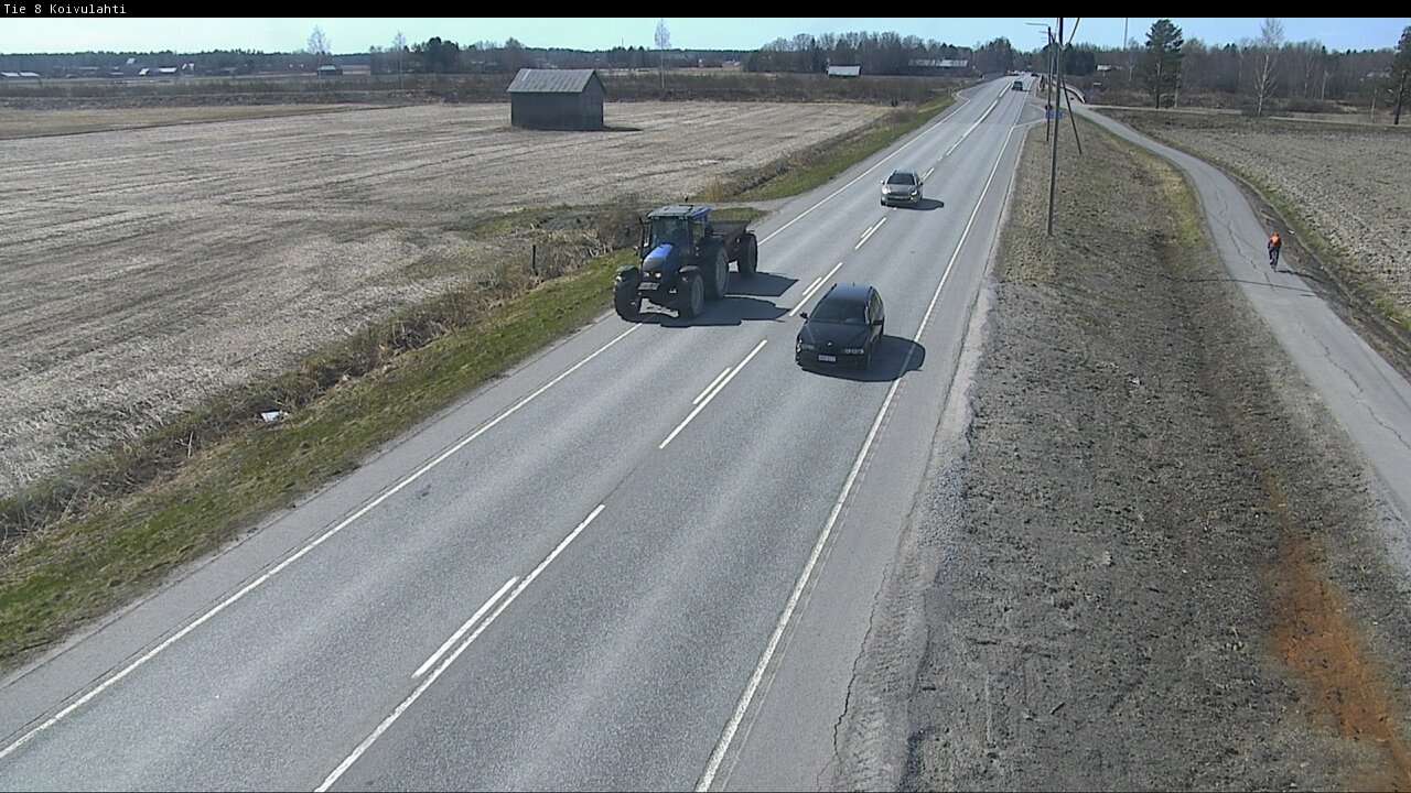 Weather Camera Image Road 8 Mustasaari, Koivulahti, Mustasaari, Pohjanmaa