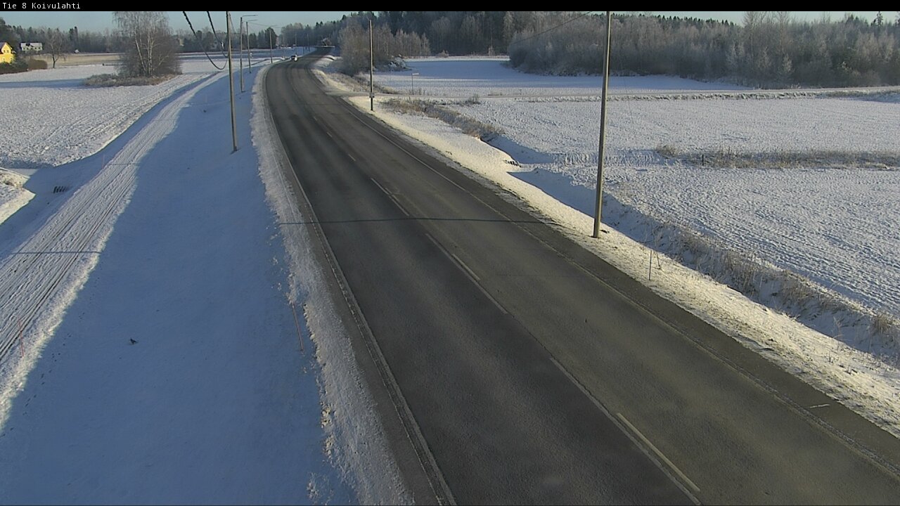 Weather Camera Image Väg 8 Korsholm, Kvevlax, Mustasaari, Pohjanmaa