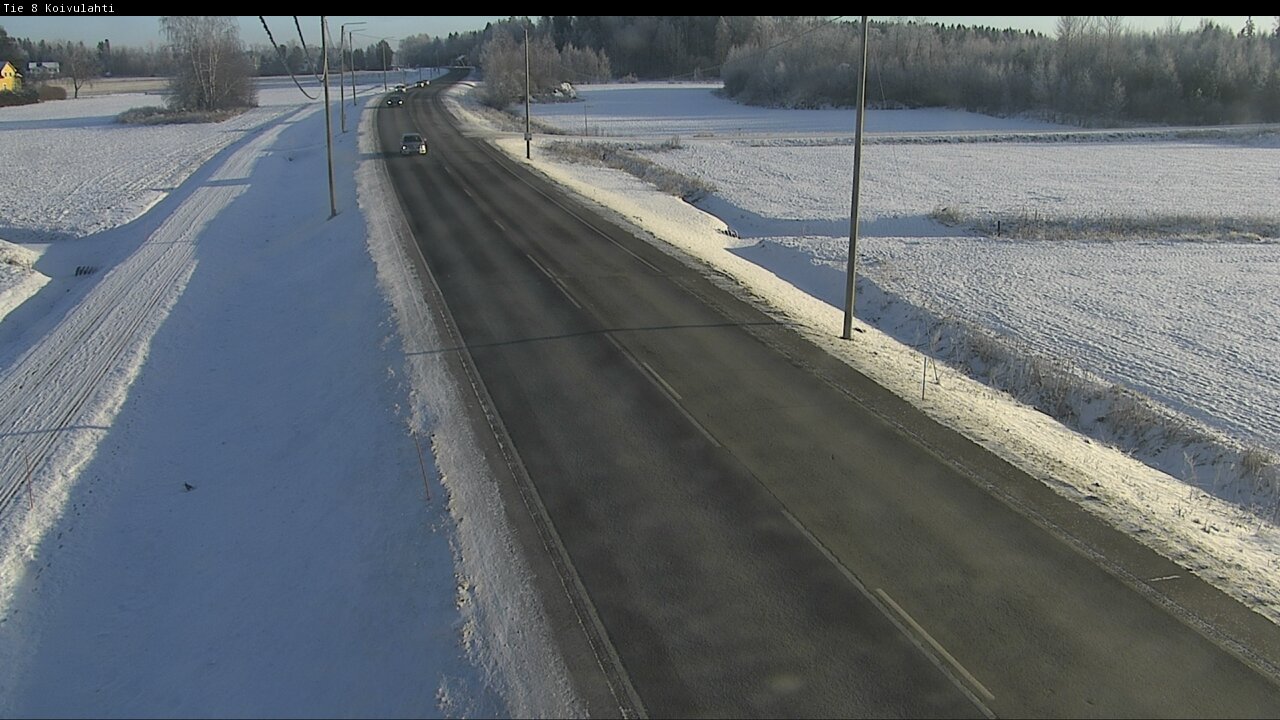 Weather Camera Image Road 8 Mustasaari, Koivulahti, Mustasaari, Pohjanmaa