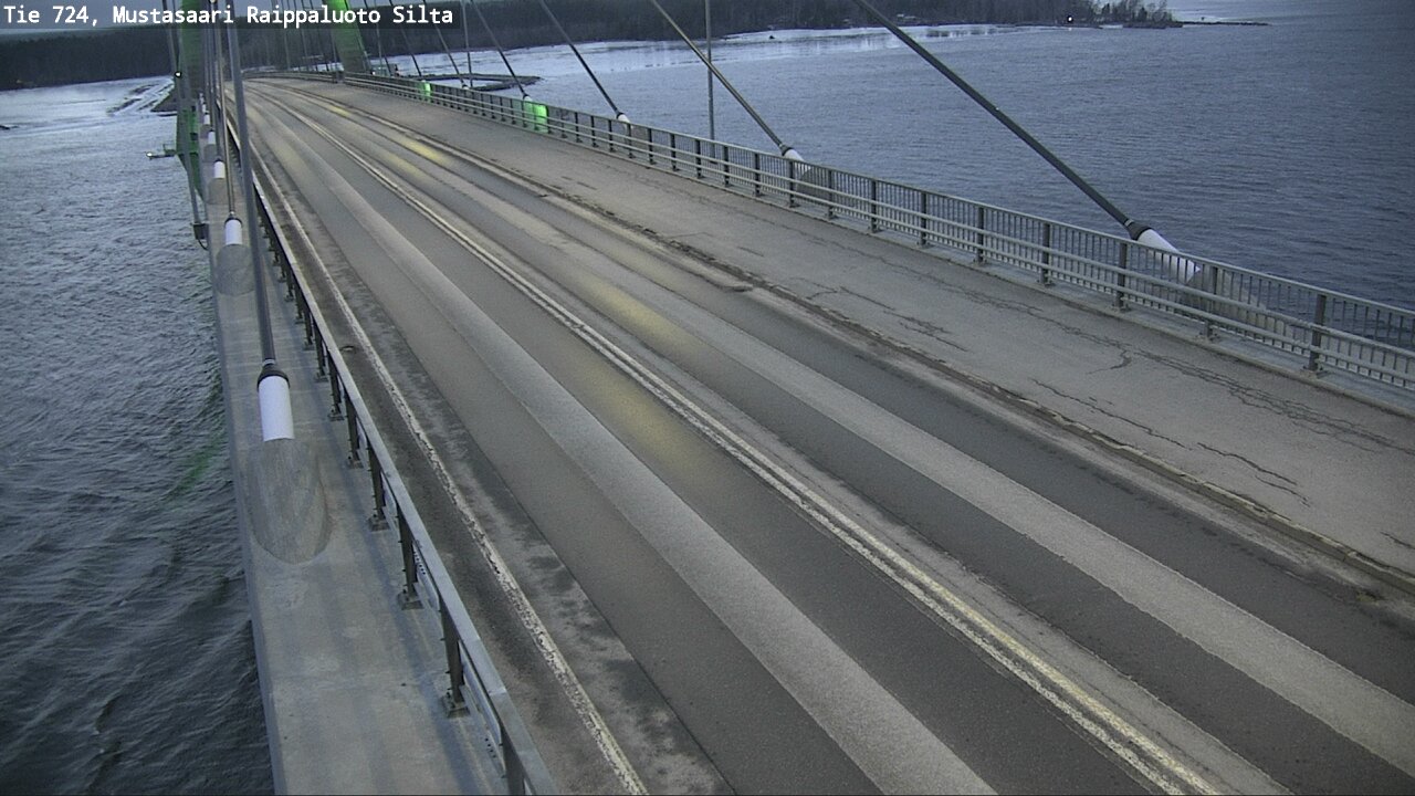 Weather Camera Image Road 724 Mustasaari, Raippaluoto, bridge, Mustasaari, Pohjanmaa