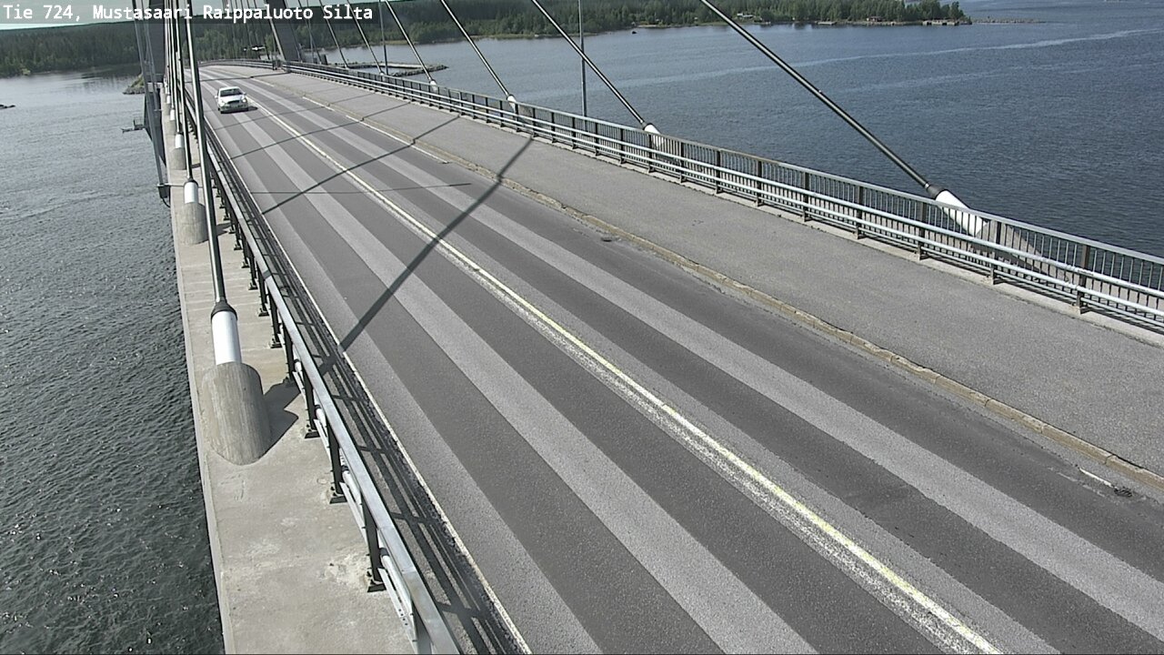 Weather Camera Image Väg 724 Korsholm, Replot, bro, Mustasaari, Pohjanmaa