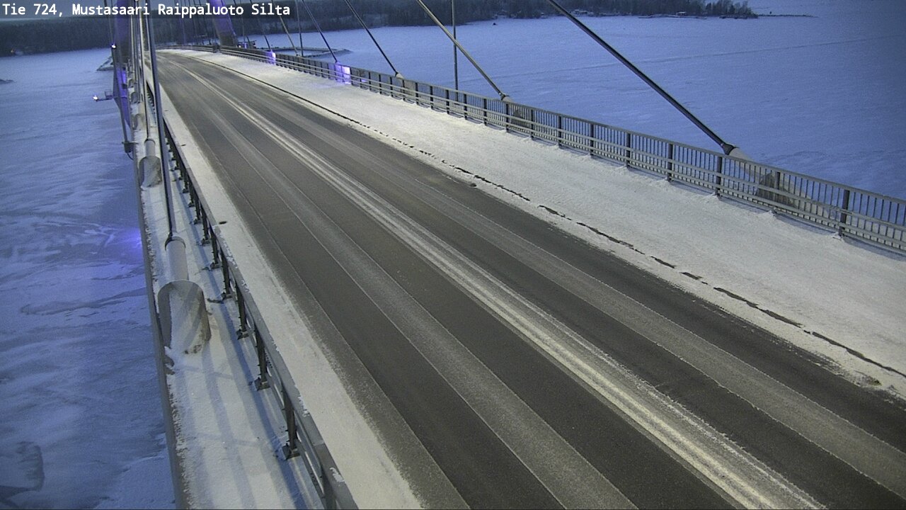 Weather Camera Image Road 724 Mustasaari, Raippaluoto, bridge, Mustasaari, Pohjanmaa
