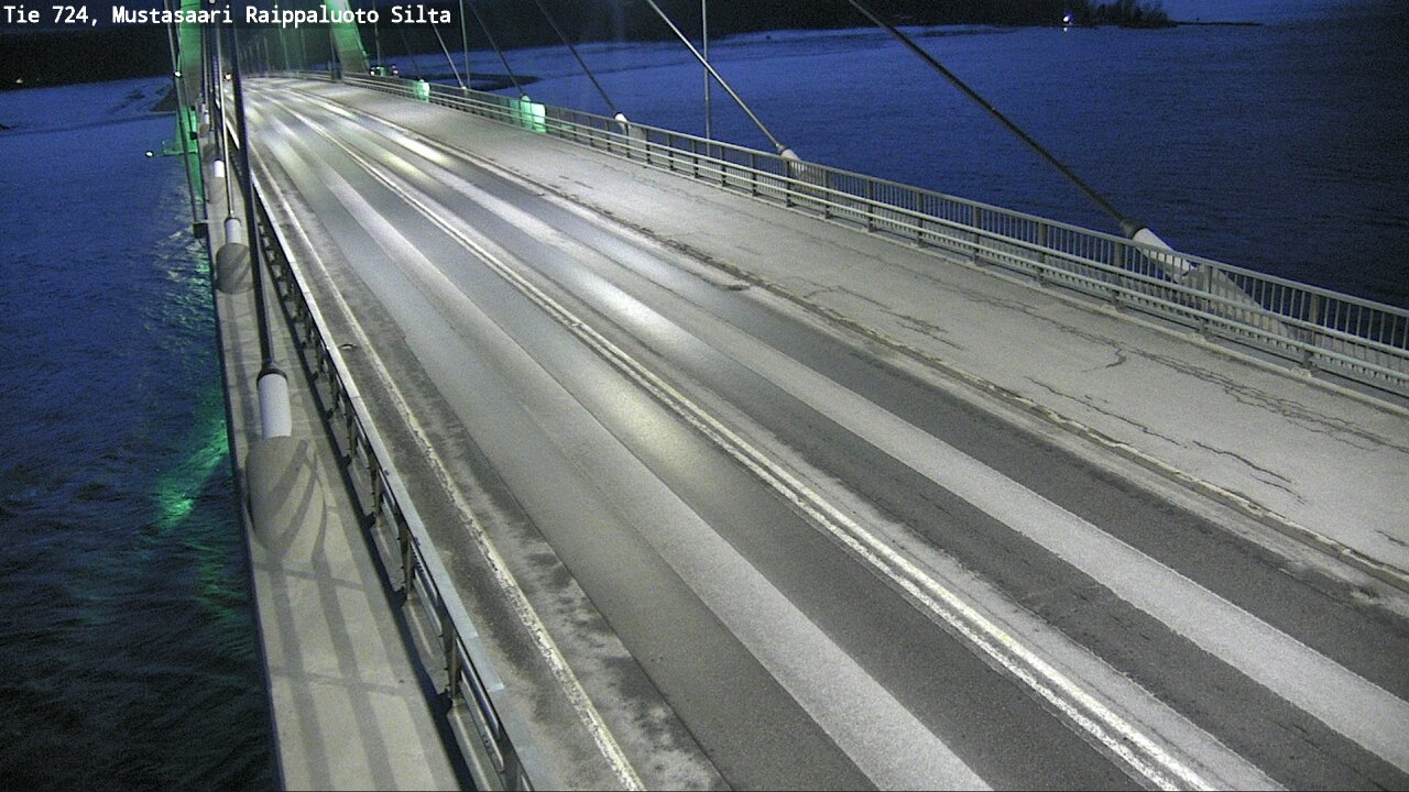Weather Camera Image Road 724 Mustasaari, Raippaluoto, bridge, Mustasaari, Pohjanmaa