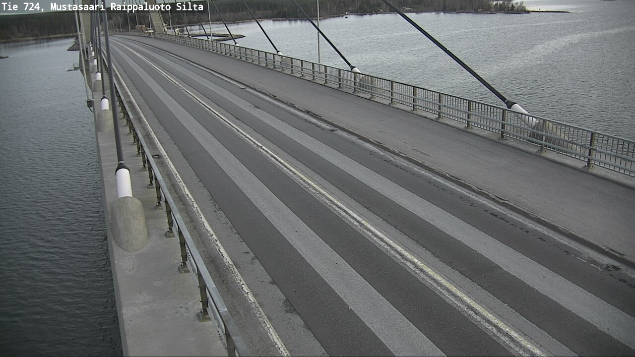 Weather Camera Image Road 724 Mustasaari, Raippaluoto, bridge, Mustasaari, Pohjanmaa