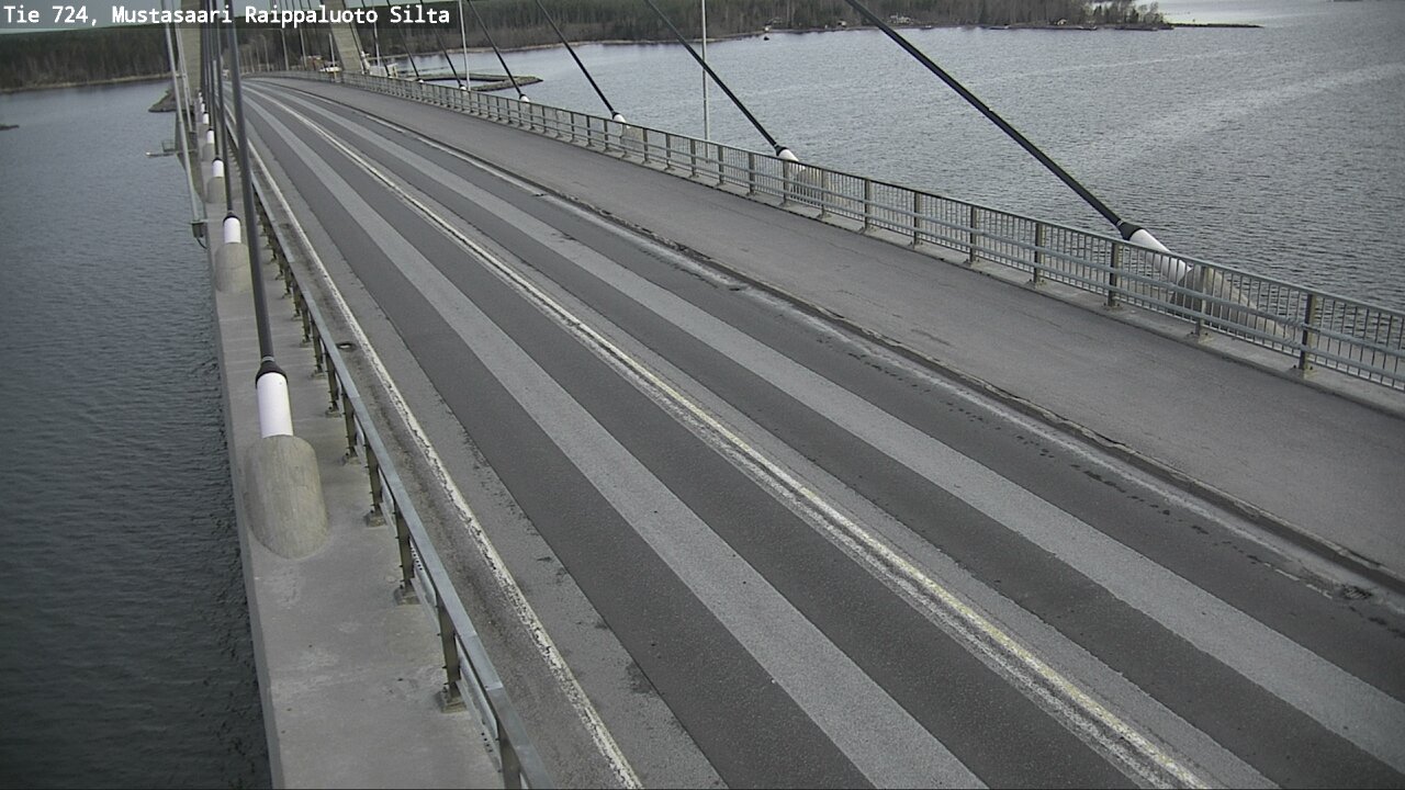 Weather Camera Image Road 724 Mustasaari, Raippaluoto, bridge, Mustasaari, Pohjanmaa