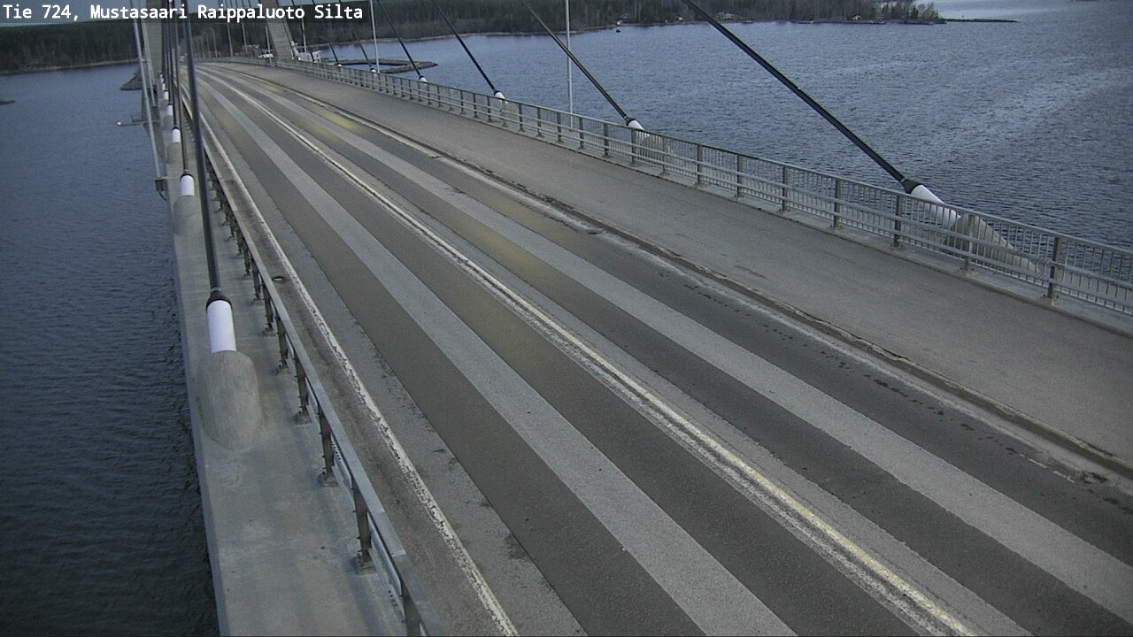 Weather Camera Image Road 724 Mustasaari, Raippaluoto, bridge, Mustasaari, Pohjanmaa