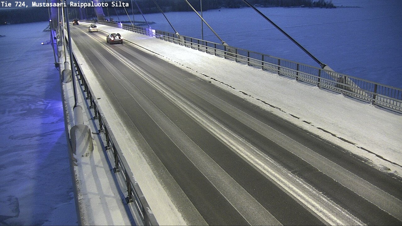 Weather Camera Image Road 724 Mustasaari, Raippaluoto, bridge, Mustasaari, Pohjanmaa