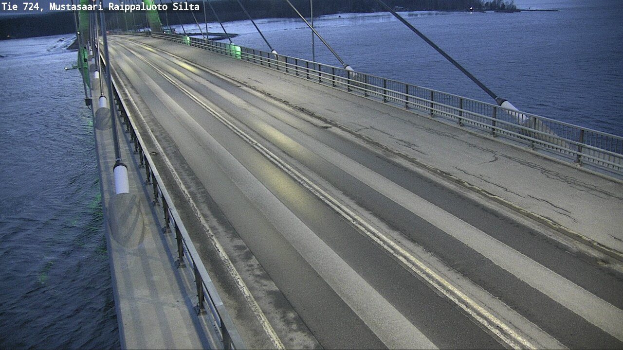 Weather Camera Image Road 724 Mustasaari, Raippaluoto, bridge, Mustasaari, Pohjanmaa
