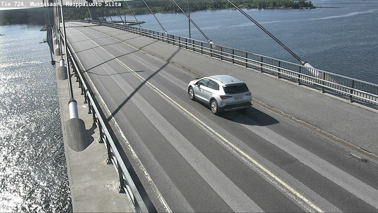 Weather Camera Image Väg 724 Korsholm, Replot, bro, Mustasaari, Pohjanmaa