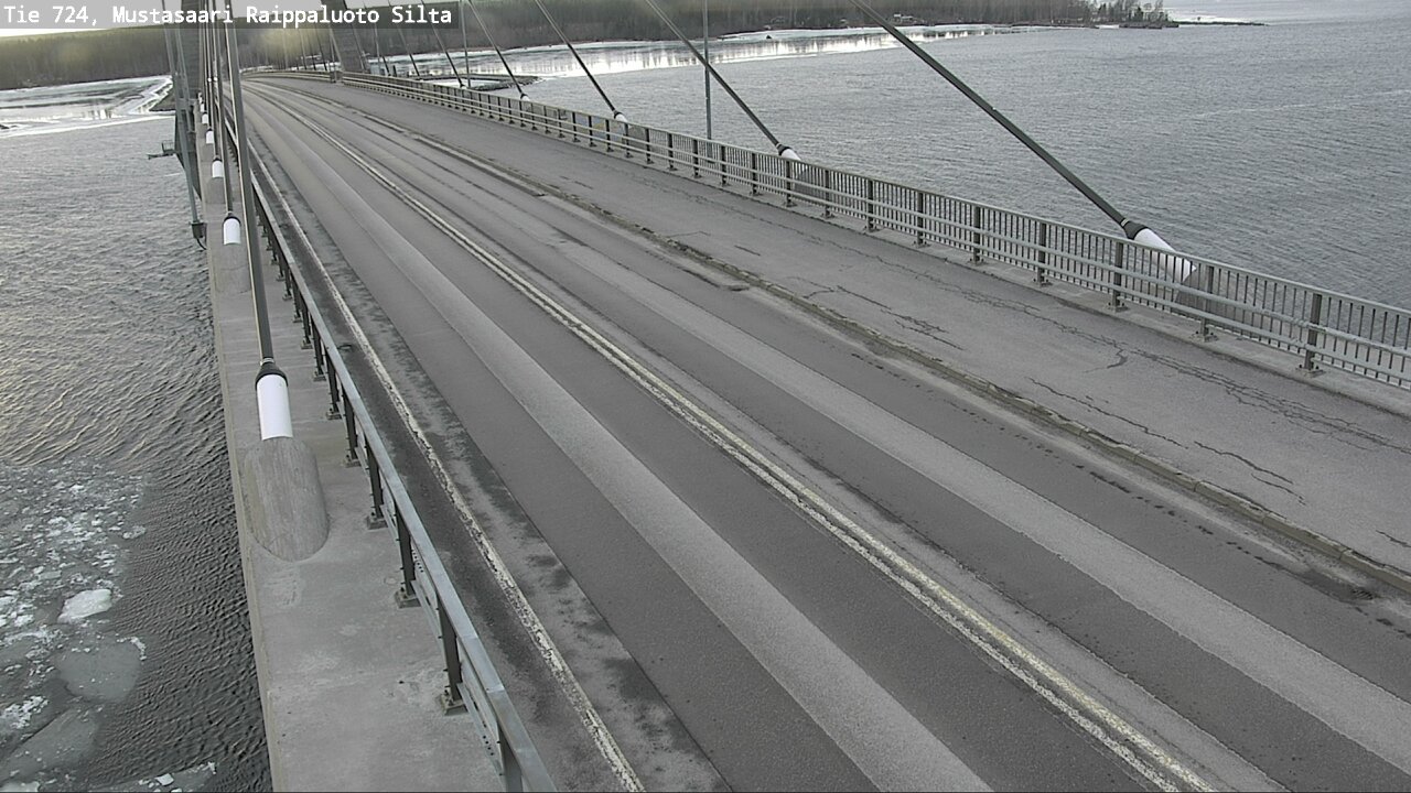 Weather Camera Image Road 724 Mustasaari, Raippaluoto, bridge, Mustasaari, Pohjanmaa