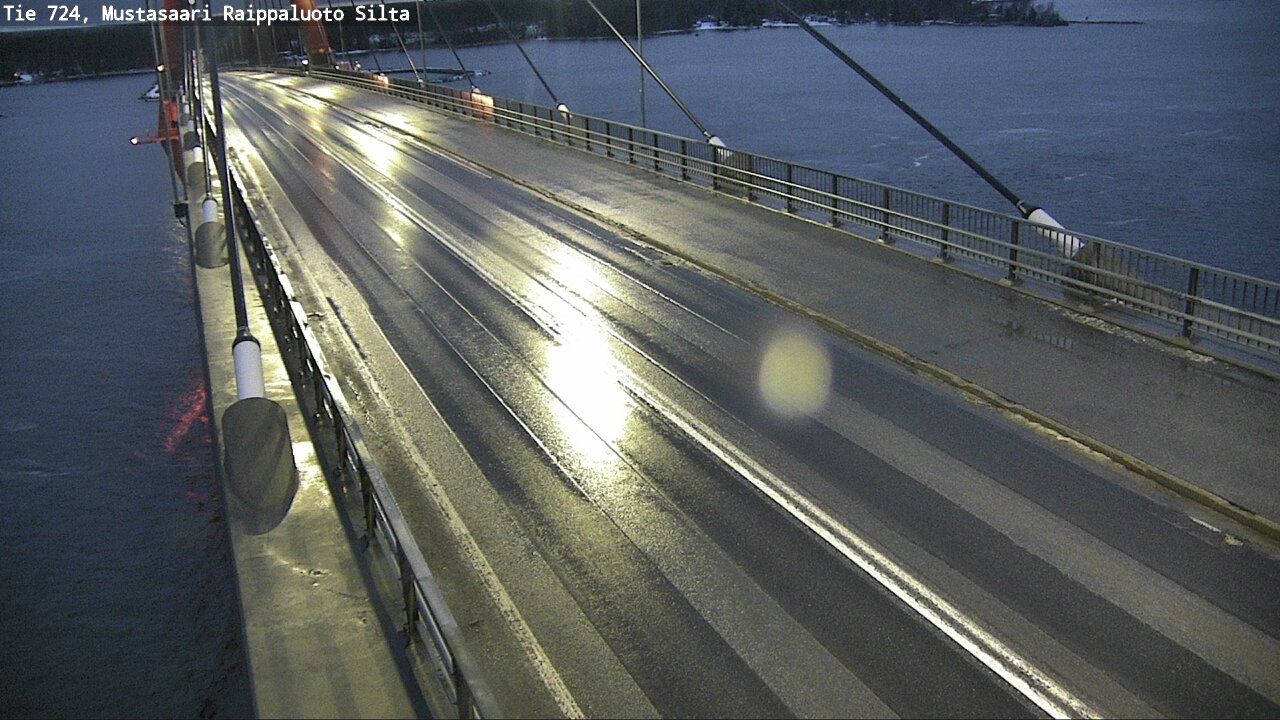 Weather Camera Image Väg 724 Korsholm, Replot, bro, Mustasaari, Pohjanmaa