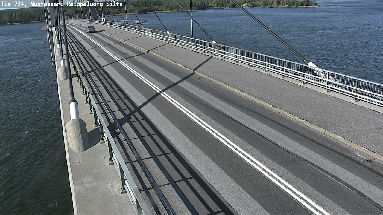 Weather Camera Image Road 724 Mustasaari, Raippaluoto, bridge, Mustasaari, Pohjanmaa