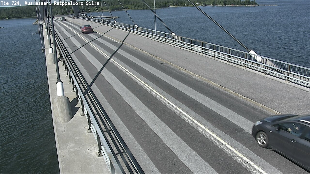 Kelikamerat Kuva Tie 724 Mustasaari, Raippaluoto, silta, Mustasaari, Pohjanmaa