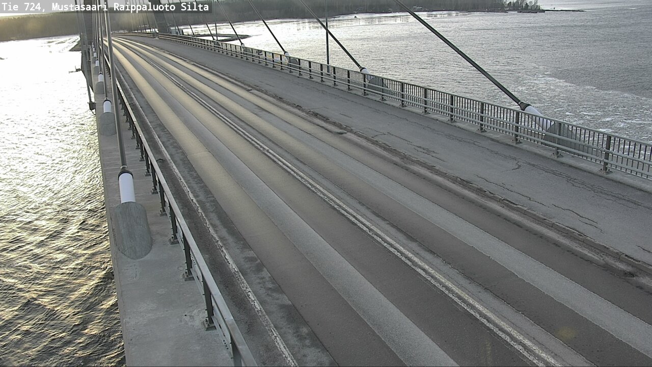Weather Camera Image Road 724 Mustasaari, Raippaluoto, bridge, Mustasaari, Pohjanmaa