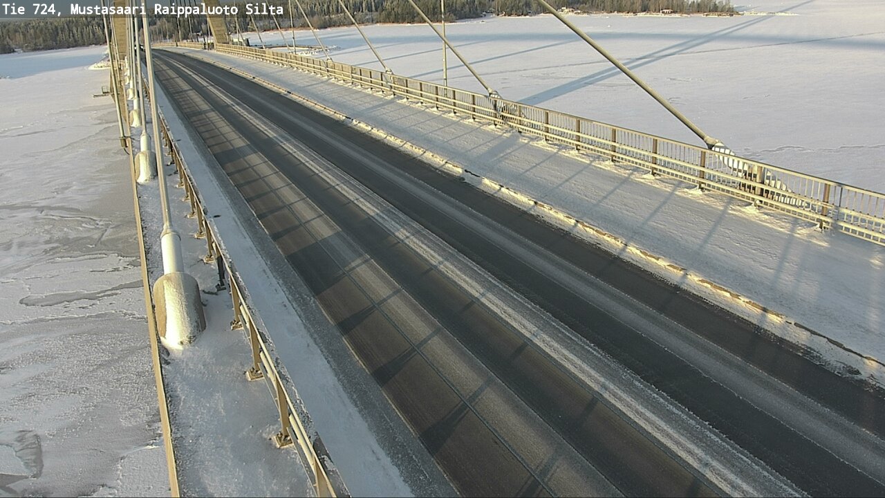 Weather Camera Image Road 724 Mustasaari, Raippaluoto, bridge, Mustasaari, Pohjanmaa