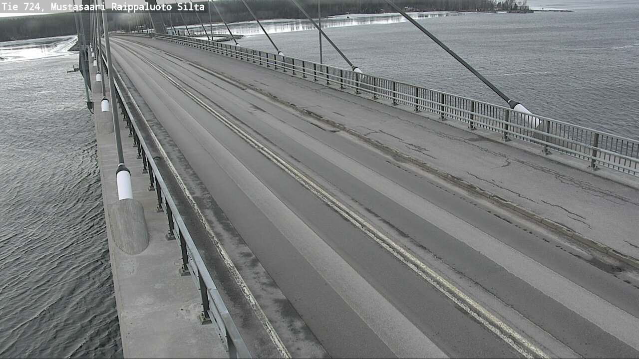 Weather Camera Image Road 724 Mustasaari, Raippaluoto, bridge, Mustasaari, Pohjanmaa