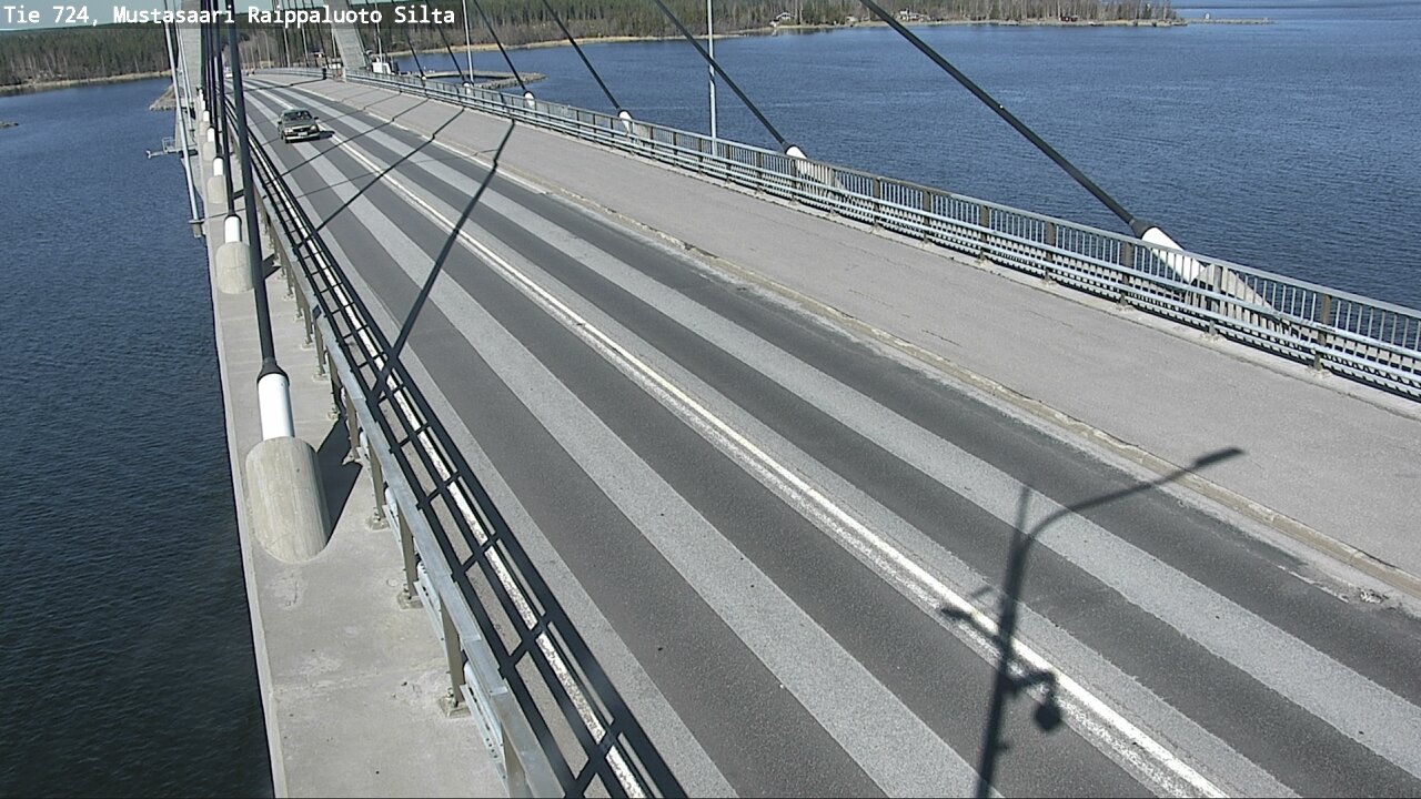 Kelikamerat Kuva Tie 724 Mustasaari, Raippaluoto, silta, Mustasaari, Pohjanmaa