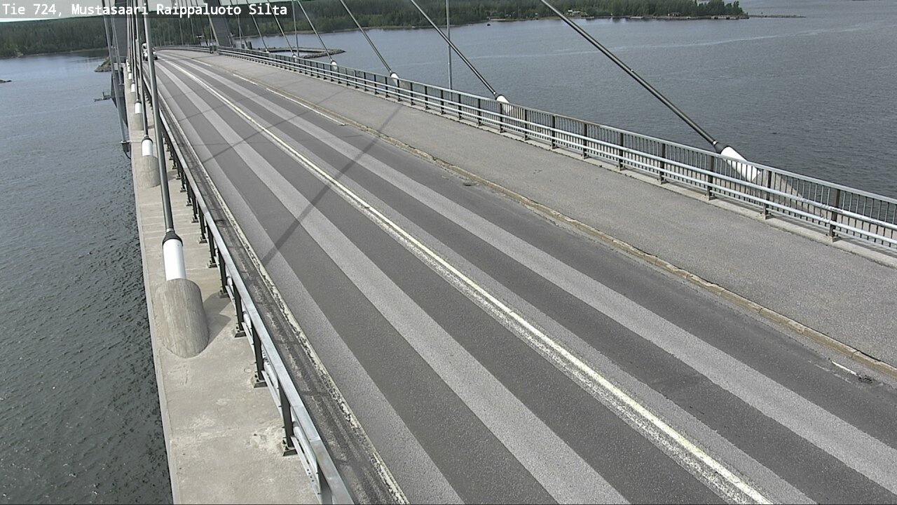 Weather Camera Image Väg 724 Korsholm, Replot, bro, Mustasaari, Pohjanmaa