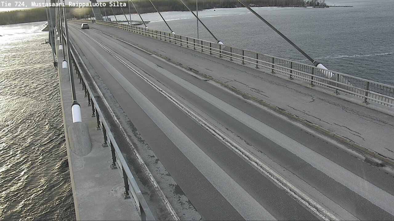 Kelikamerat Kuva Tie 724 Mustasaari, Raippaluoto, silta, Mustasaari, Pohjanmaa