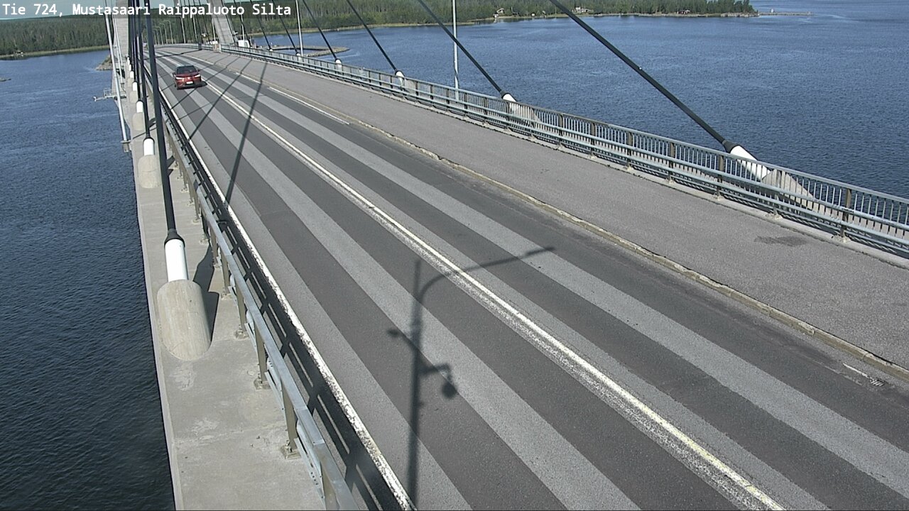 Kelikamerat Kuva Tie 724 Mustasaari, Raippaluoto, silta, Mustasaari, Pohjanmaa