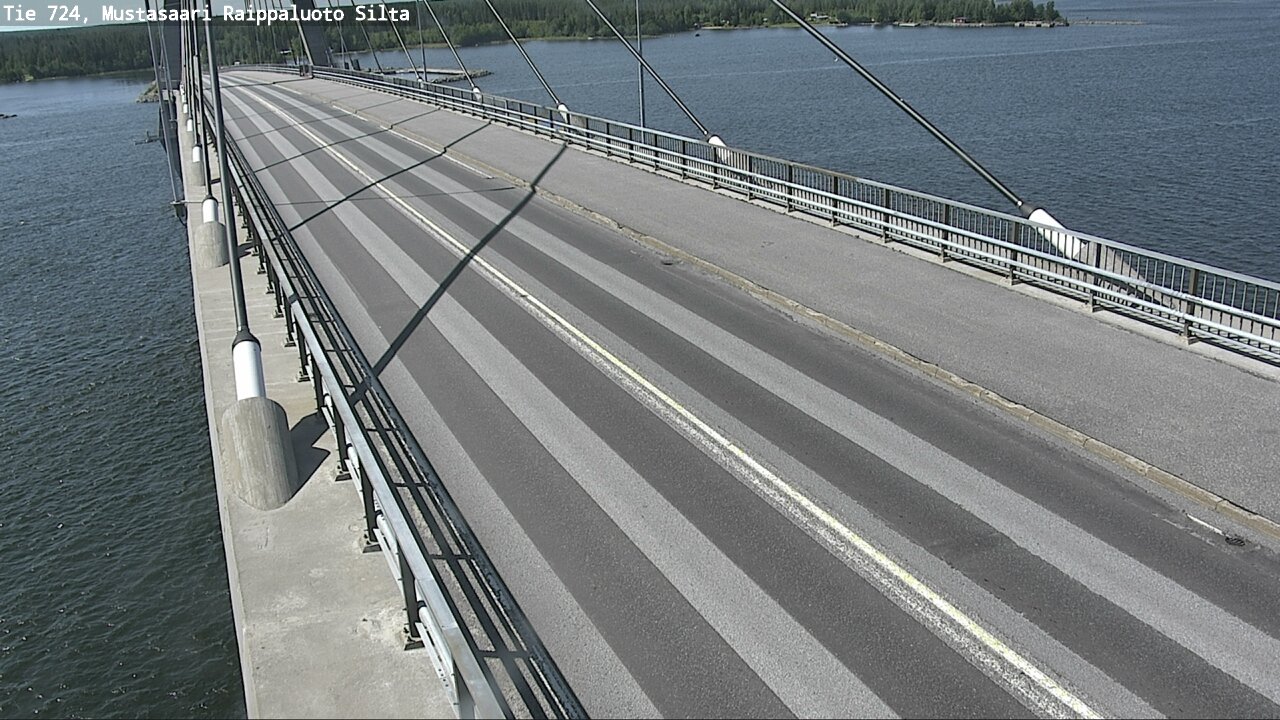 Weather Camera Image Väg 724 Korsholm, Replot, bro, Mustasaari, Pohjanmaa