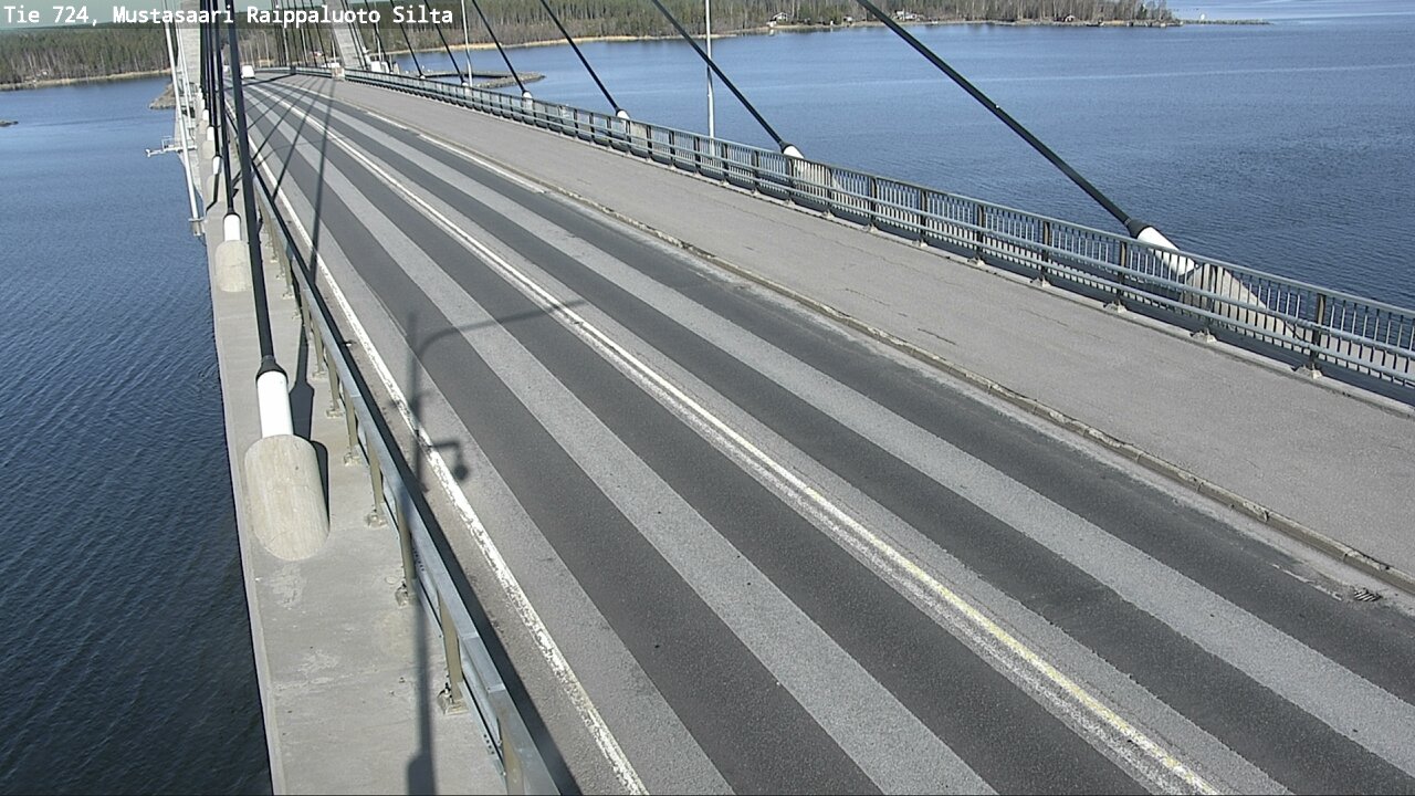 Weather Camera Image Road 724 Mustasaari, Raippaluoto, bridge, Mustasaari, Pohjanmaa