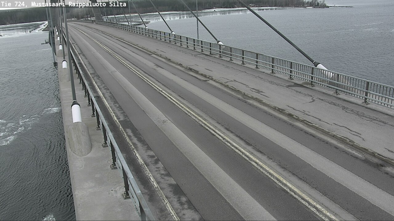Weather Camera Image Road 724 Mustasaari, Raippaluoto, bridge, Mustasaari, Pohjanmaa