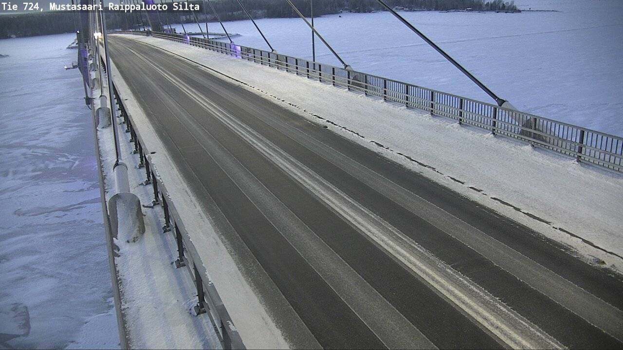 Weather Camera Image Road 724 Mustasaari, Raippaluoto, bridge, Mustasaari, Pohjanmaa
