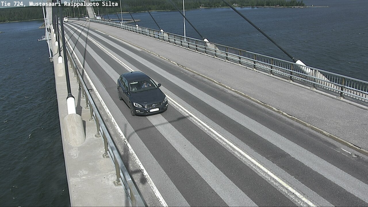 Kelikamerat Kuva Tie 724 Mustasaari, Raippaluoto, silta, Mustasaari, Pohjanmaa
