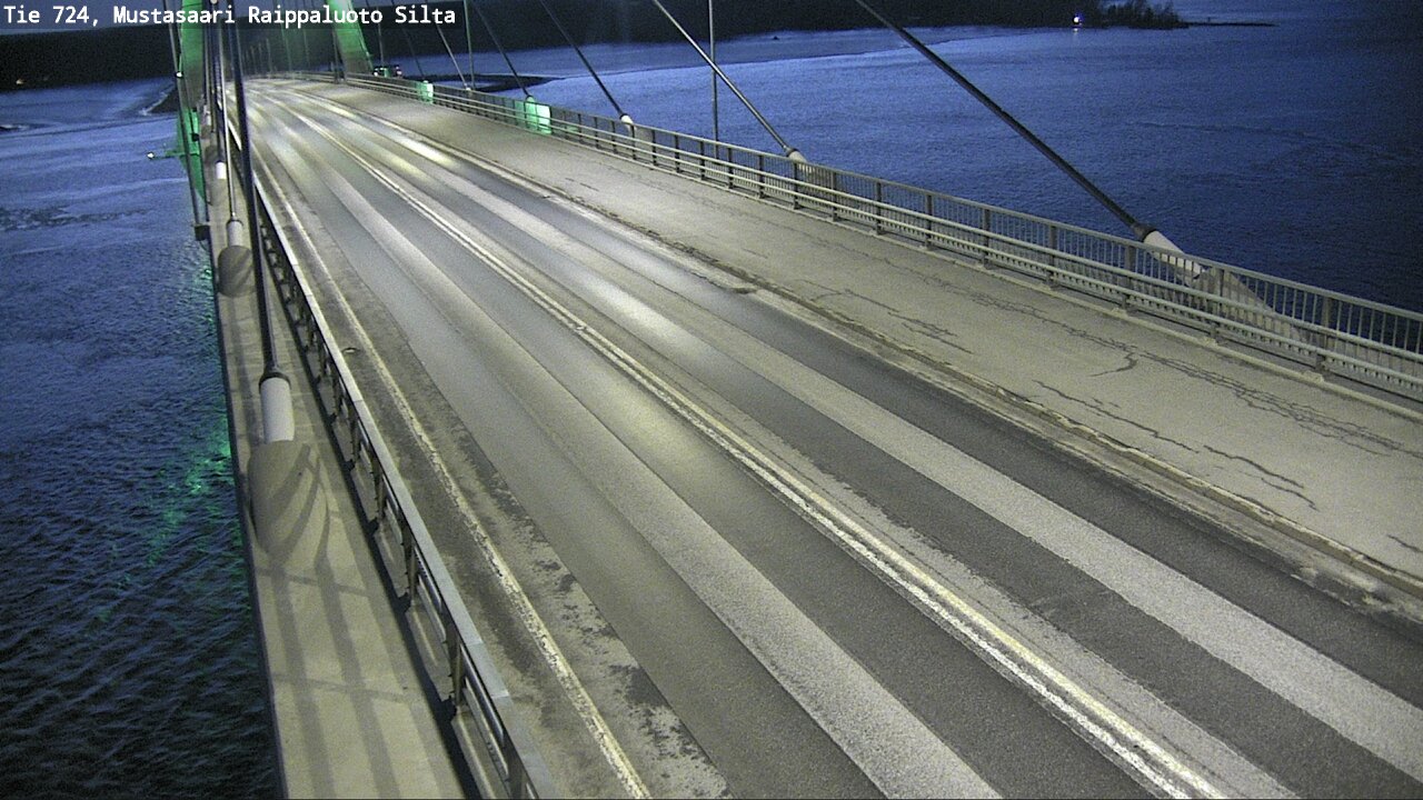 Kelikamerat Kuva Tie 724 Mustasaari, Raippaluoto, silta, Mustasaari, Pohjanmaa
